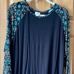 LuLaRoe Randy 3X Unisex Baseball Tee